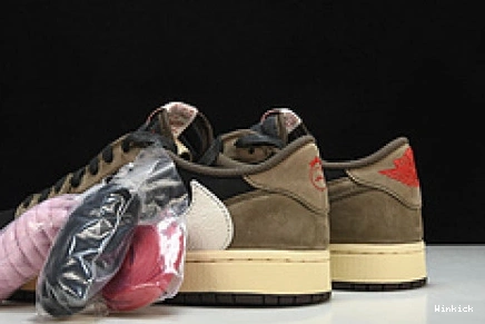 JORDAN AIR CQ4277-001 SCOTT DARK TRAVIS LOW MOCHA 1 0804